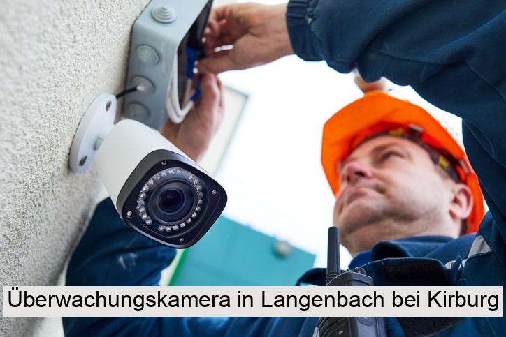 Überwachungskamera in Langenbach bei Kirburg